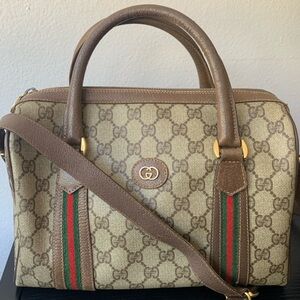 🔥GUCCI 80s 2-Way Boston